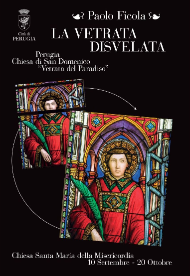 poster vetrata svelata di san domenico